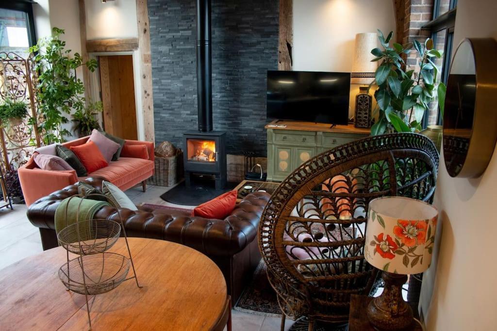 Apartmán The Cart House - Beautiful Contemporary Barn - Hot Tub Bridgnorth Exteriér fotografie